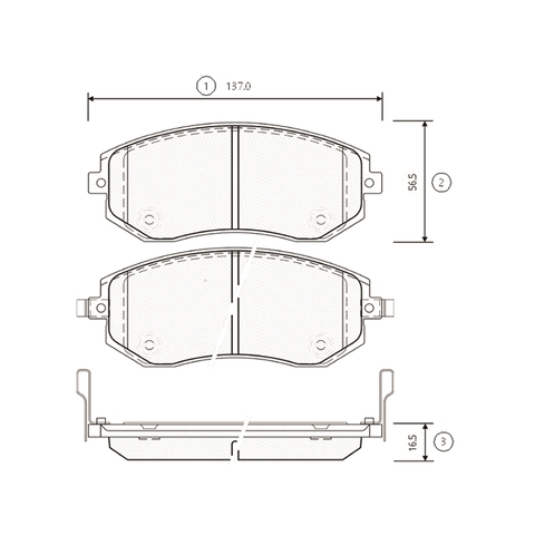 Купить CTR GK0991 Колодки тормозные, передние (Старый CKSU4)