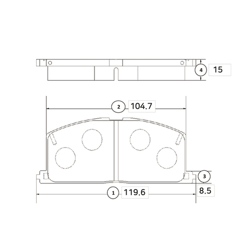 Купить CTR GK1023 Колодки тормозные, передние (Старый CKT9)