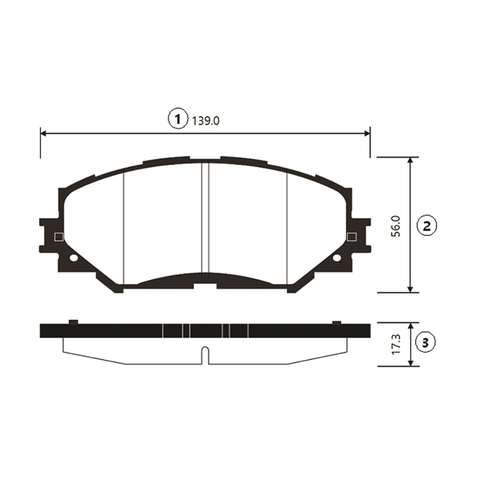 Купить CTR GK1062 Колодки тормозные, передние (Старый CKT48)