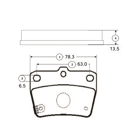 Купить CTR GK1118 Колодки тормозные, задние (Старый CKT105)