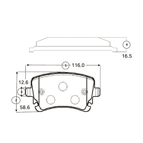 Купить CTR GK1259 Колодки тормозные, задние (Старый CKVW32)