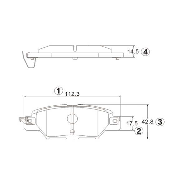 Купить CTR GK1424 Колодки тормозные, задние (старый № CKMZ72)