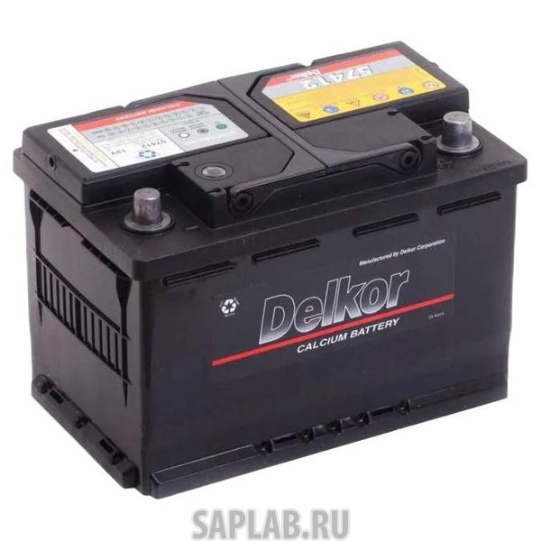 Купить DELKOR 57413 Аккумулятор DELKOR 57413 (74L 680A 277x174x188)