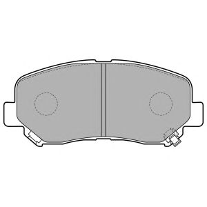 Купить DELPHI LP2481 Колодки передние MAZDA CX-5 LP2481