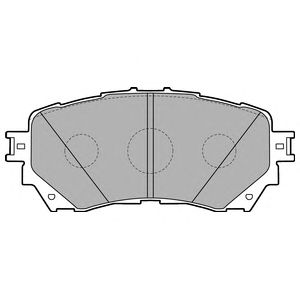Купить DELPHI LP2487 Колодки передние MAZDA 6 (GH) LP2487