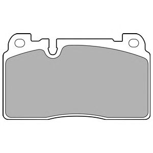 Купить DELPHI LP2491 Колодки передние AUDI Q5 5/13- LP2491