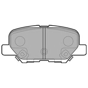 Купить DELPHI LP2501 Колодки задние MADZA 6 (GH), MITSUBISHI OUTLANDER III LP2501