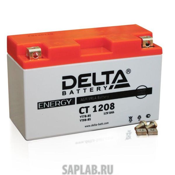 Купить DELTA 1058204455753 Аккумулятор мотоциклетный Delta CT1208