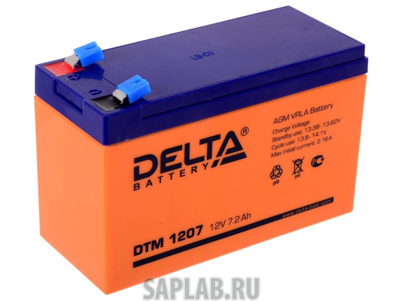 Купить DELTA DTM1207 Аккумулятор Delta DTM 1207