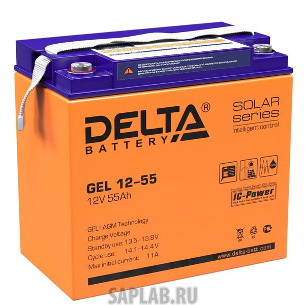 Купить DELTA GEL1255 Аккумулятор DELTA GEL 12-55