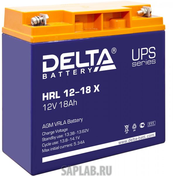Купить DELTA HRL1218X Аккумулятор Delta HRL 12-18 X