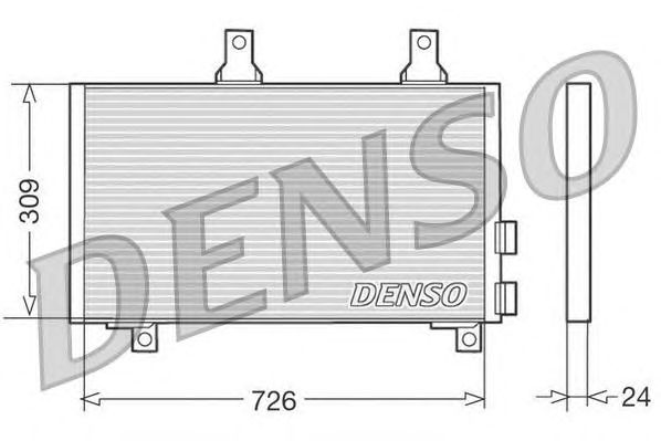 Купить DENSO DCN11003 Радиатор кондиционера DCN11003