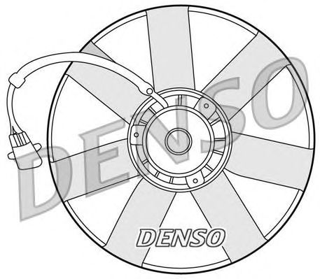 Купить DENSO DER32002 Вентилятор радиатора