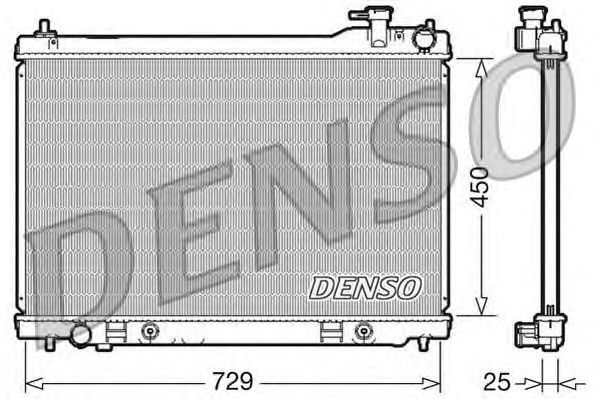 Купить DENSO DRM46100 Радиатор