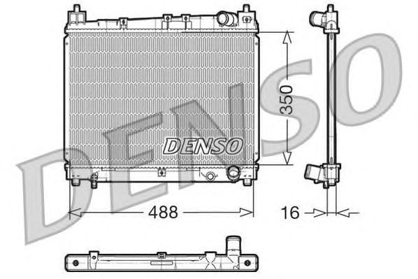 Купить DENSO DRM50006 Радиатор
