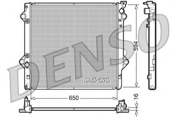 Купить DENSO DRM50036 Радиатор