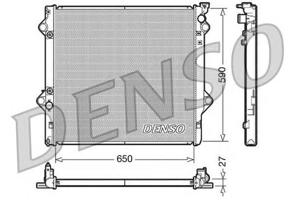 Купить DENSO DRM50047 Радиатор
