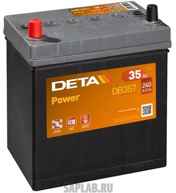 Купить DETA DB357 Аккумулятор автомобильный DETA DB357 35 Ач