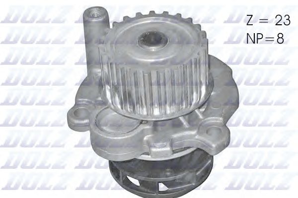 Купить DOLZ A186 Насос водяной AUDI A3 1.8i 20v /Turbo 96-, SKODA Octavia 1.8i 20v /Turbo 97-, VW Bora 1.8i 20v /Gti Turbo 98-, 2.0i 99-, Golf IV 1.8i 97-, 2.0i 99-, New Beetle