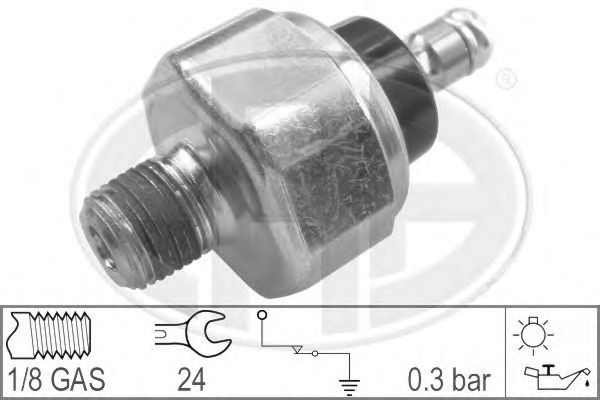 Купить ERA 330006 Датчик давления масла HONDA/MAZDA 330006