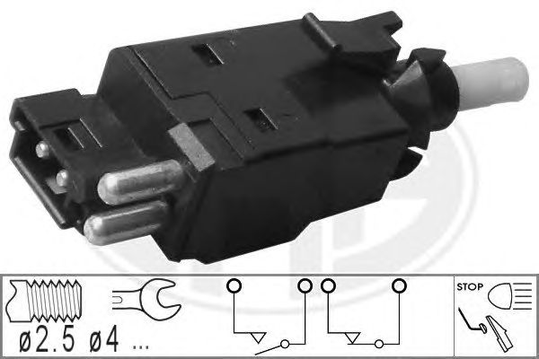 Купить ERA 330058 Датчик включения стоп-сигнала MERCEDES 330058
