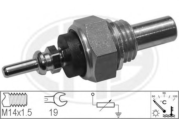 Купить ERA 330118 Датчик температуры ОЖ MERCEDES W201/W202/W210/W460 330118