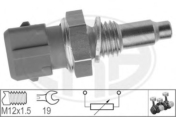 Купить ERA 330120 Датчик температуры ОЖ OPEL ASTRA F VECTRA B 330120