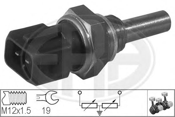 Купить ERA 330133 Датчик температуры ОЖ VOLVO 330133