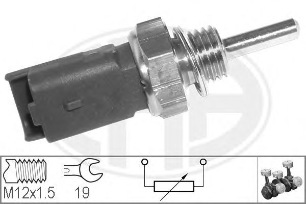 Купить ERA 330142 Датчик температуры ОЖ OPEL ASTRA H 1.9CDTi 330142