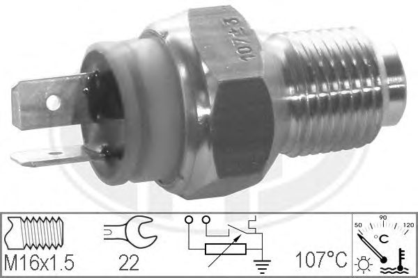 Купить ERA 330148 Датчик температуры ОЖ FIAT DUCATO 00-06 330148