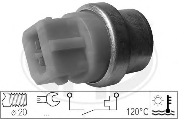 Купить ERA 330161 Датчик температуры ОЖ AUDI/VW 330161