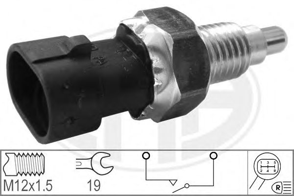 Купить ERA 330244 Датчик включения заднего хода DAEWOO/CHEVROLET/OPEL 330244