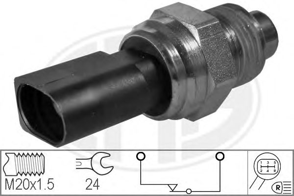 Купить ERA 330261 Датчик включения заднего хода VW BORA/GOLF IV 330261