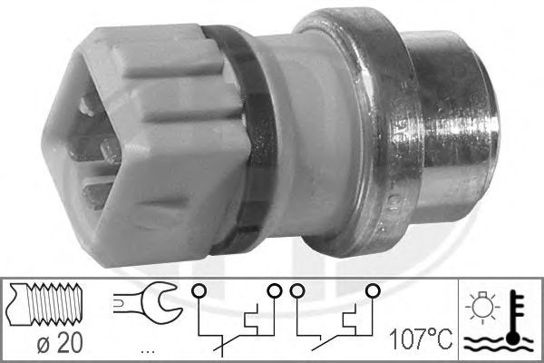 Купить ERA 330288 Датчик температуры ОЖ VW SHARAN/T4 330288