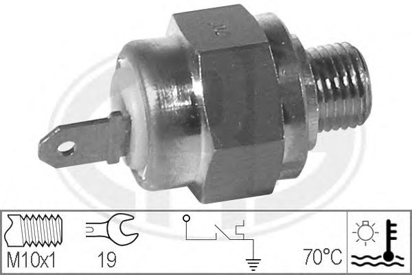 Купить ERA 330307 Датчик температуры ОЖ AUDI 80 VW GOLF II/PASSAT 1.6/1.8 330307