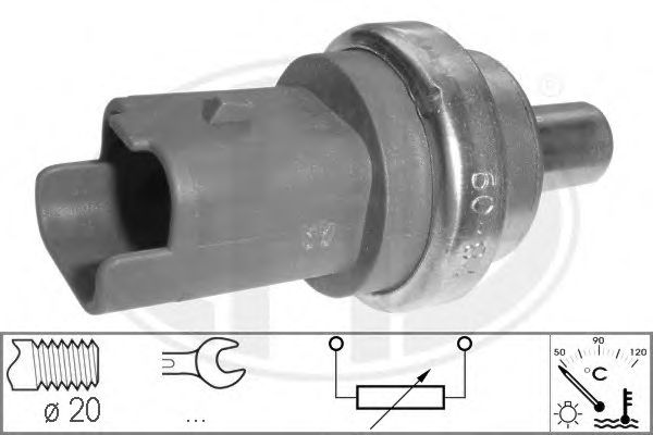Купить ERA 330502 Датчик температуры ОЖ CITROEN/PEUGEOT FORD disel 330502