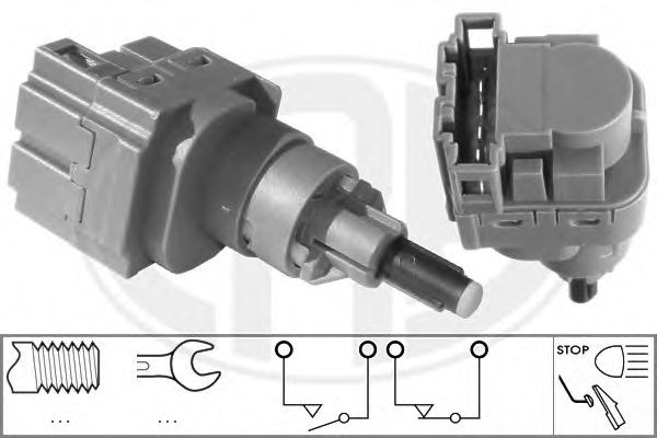 Купить ERA 330544 Датчик включения стоп-сигнала VW BORA GOLF IV T4 T5 330544