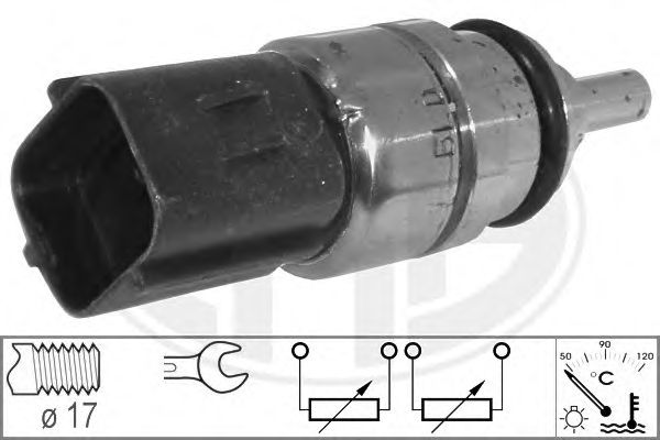 Купить ERA 330582 Датчик температуры ОЖ HYUNDAI ATOS 330582