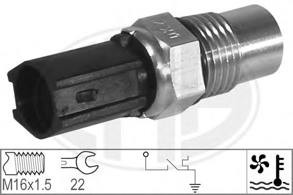 Купить ERA 330620 Датчик включения вентилятора KIA SHUMA 330620