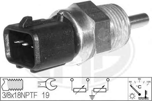 Купить ERA 330632 Датчик температуры ОЖ HYUNDAI/KIA 330632