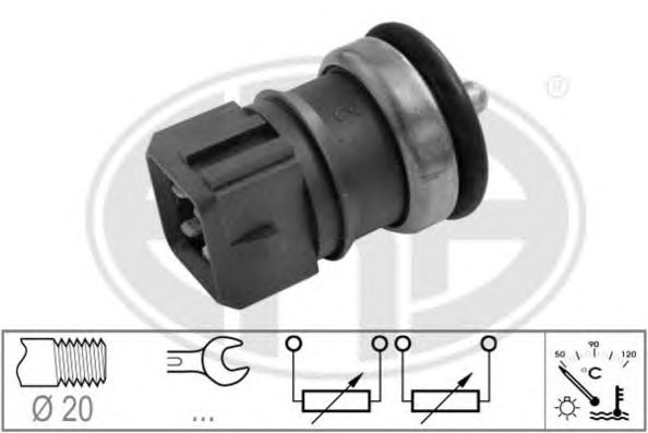 Купить ERA 330692 Датчик температуры ОЖ RENAULT 330692