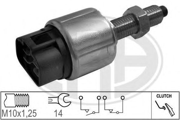 Купить ERA 330701 Датчик включения стоп-сигнала MITSUBISHI PAJERO/PAJERO SPORT -06 330701