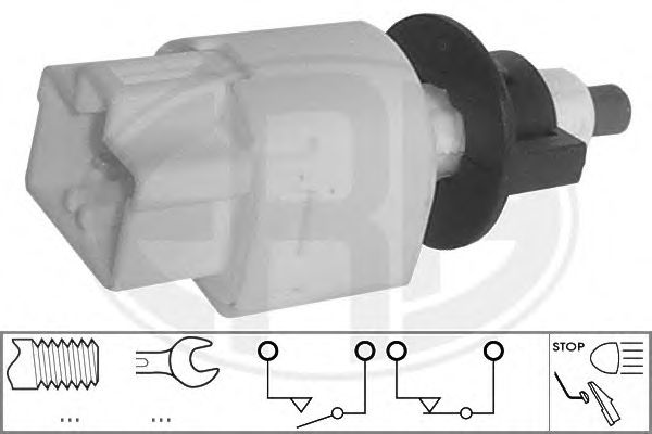 Купить ERA 330723 Датчик стоп-сигнала CITROEN: C1 \ FIAT: SEDICI \ OPEL: AGILA \ PEUGEOT: 107 \ SUZUKI: CARRY, GRAND VITARA, IGNIS, JIMNY, LIANA, SPLASH, SWIFT, SX4 \ TOYOTA: AURIS, AVENSI