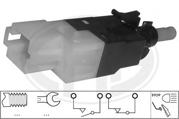 Купить ERA 330737 Датчик включения стоп-сигнала MERCEDES W211/SPRINTER 06- 330737