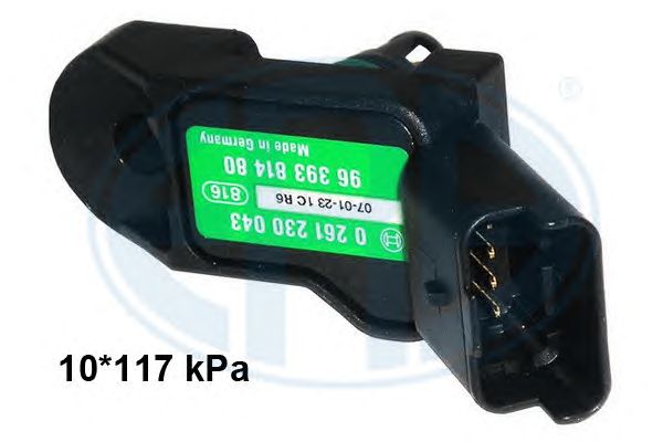 Купить ERA 550133 Датчик давления во впускном газопроводе PEUGEOT 207/308 550133