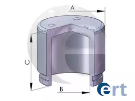 Купить ERT 151457-C Поршень тормозного суппорта D= 45mm LEXUS: NX 2014-, ES 2012-, RX 2008-