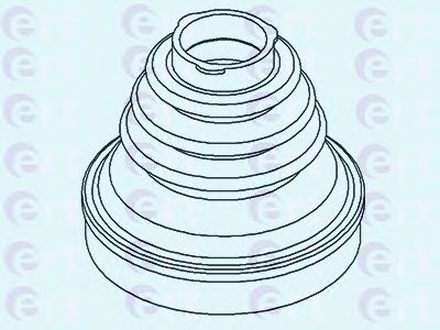 Купить ERT 500434 Пыльник ШРУСа к-кт 500434