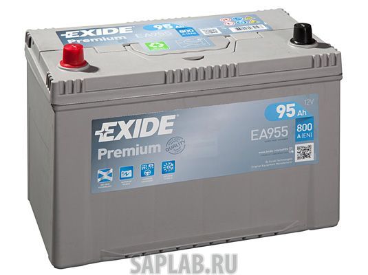 Купить EXIDE EA955 Аккумулятор автомобильный EXIDE EA955 95 Ач