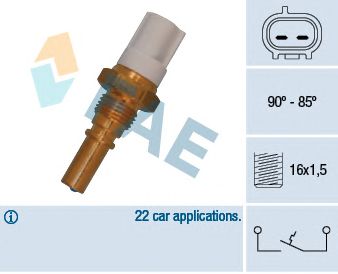 Купить FAE 36545 Температурный датчик