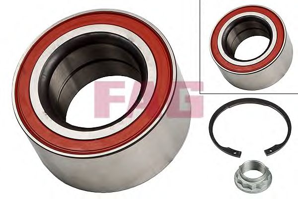 Купить FAG 713649390 Подшипник ступичный задн BMW: 3 E90 05-, 1 E87 04-
